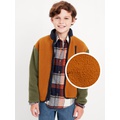 Full-Zip Sherpa Jacket for Boys Hot Deal