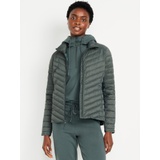 Water-Resistant Narrow-Channel Puffer Jacket