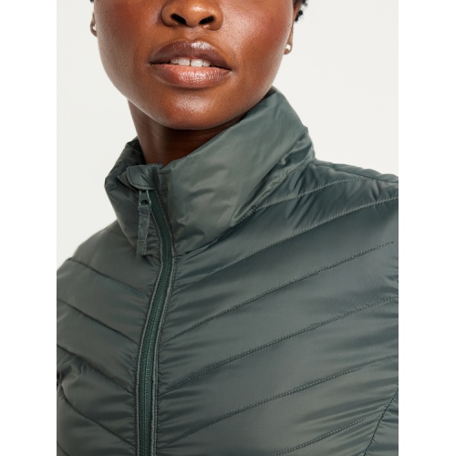 올드네이비 Water-Resistant Narrow-Channel Puffer Jacket