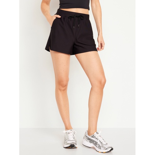 올드네이비 High-Waisted PowerSoft Shorts -- 3-inch inseam