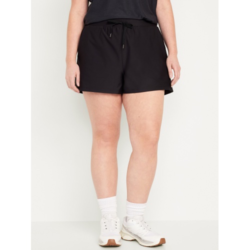 올드네이비 High-Waisted PowerSoft Shorts -- 3-inch inseam