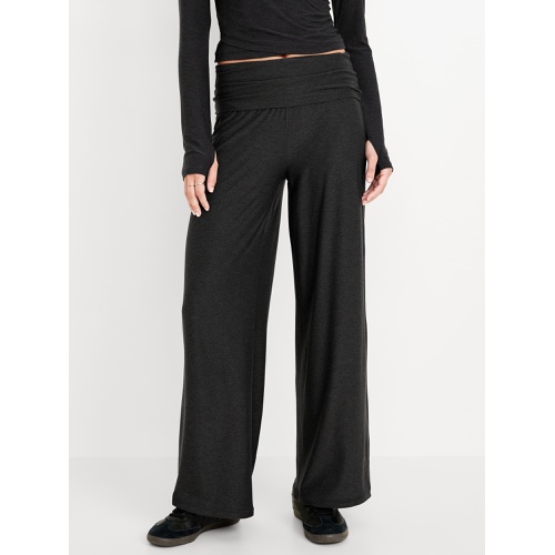 올드네이비 High-Waisted CloudMotion Wide-Leg Pants