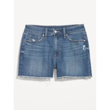 Curvy High-Waisted OG Jean Shorts -- 3-inch inseam