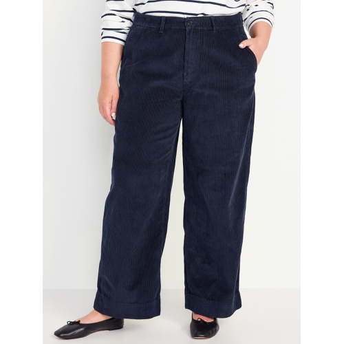 올드네이비 High-Waisted Corduroy Wide-Leg Pants