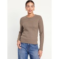 SoSoft Crew-Neck Cable Sweater