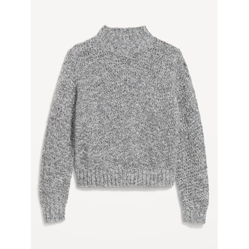 올드네이비 Mock-Neck Crop Sweater