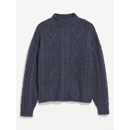 올드네이비 SoSoft Crop Cable-Knit Sweater