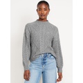 SoSoft Crop Cable-Knit Sweater