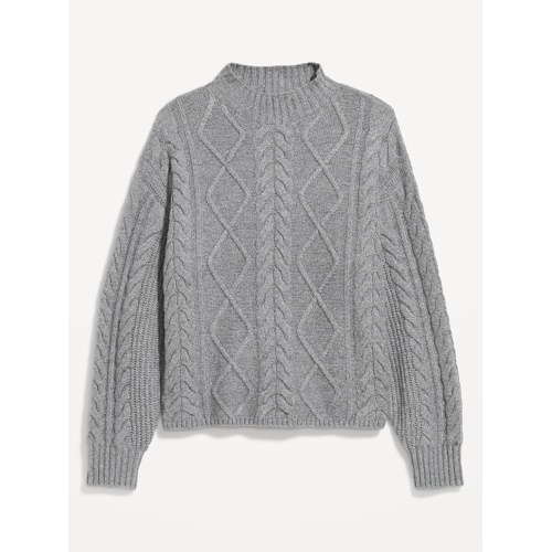 올드네이비 SoSoft Crop Cable-Knit Sweater