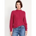 SoSoft Crop Cable-Knit Sweater