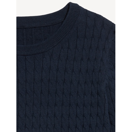 올드네이비 SoSoft Crew-Neck Cable Sweater