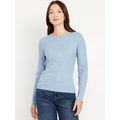 SoSoft Crew-Neck Cable Sweater Hot Deal