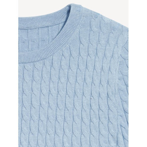 올드네이비 SoSoft Crew-Neck Cable Sweater