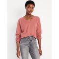 SoSoft Loose V-Neck Sweater