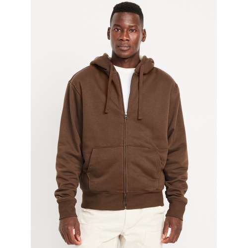 올드네이비 Sherpa-Lined Zip Hoodie