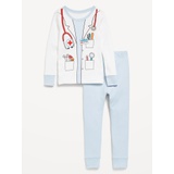 Unisex Doctor Costume Pajama Set for Toddler & Baby