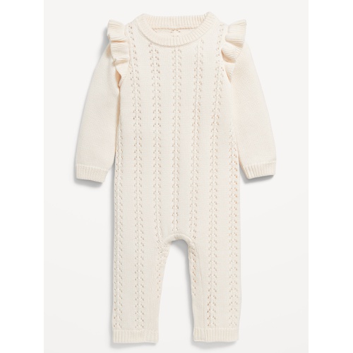 올드네이비 Sweater-Knit Ruffled One-Piece for Baby