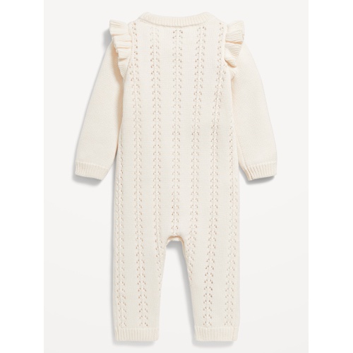 올드네이비 Sweater-Knit Ruffled One-Piece for Baby