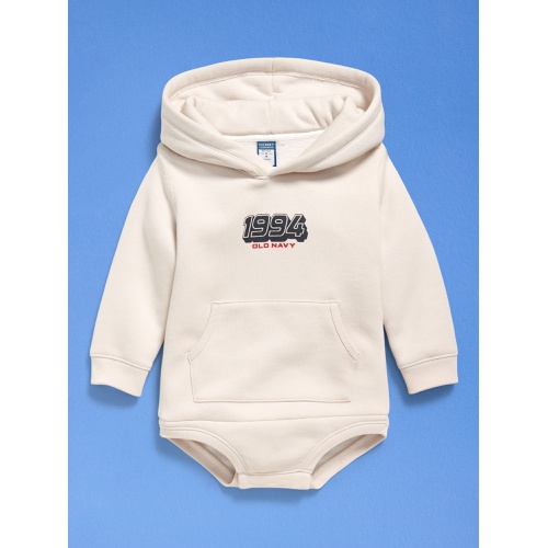 올드네이비 94 Hooded Logo-Graphic One-Piece Romper for Baby