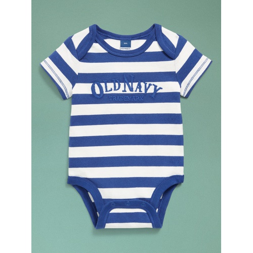 올드네이비 94 Short-Sleeve Logo-Graphic Bodysuit for Baby