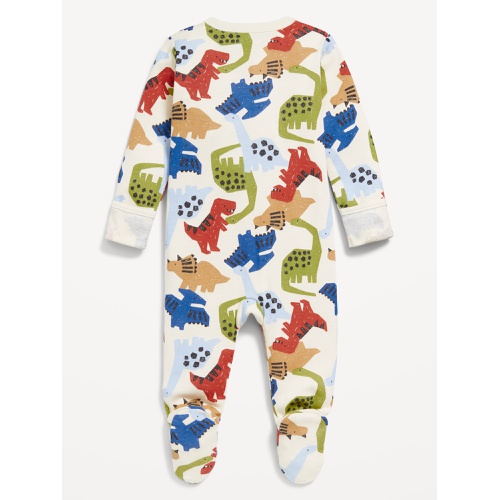 올드네이비 2-Way-Zip Printed Sleep & Play Footed One-Piece for Baby