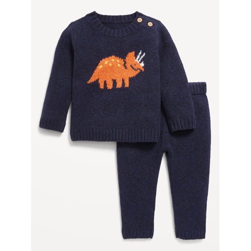 올드네이비 SoSoft Crew-Neck Graphic Sweater and Pants Set for Baby Hot Deal