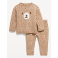 SoSoft Crew-Neck Graphic Sweater and Pants Set for Baby Hot Deal