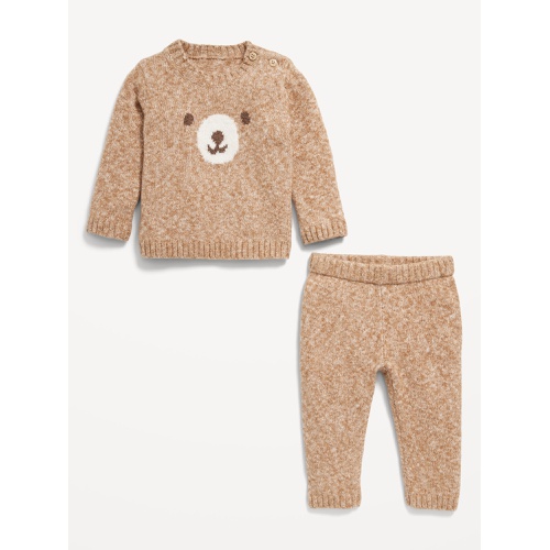 올드네이비 SoSoft Crew-Neck Graphic Sweater and Pants Set for Baby Hot Deal