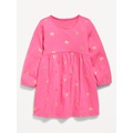 Printed Jersey-Knit Long-Sleeve Dress for Toddler Girls Hot Deal