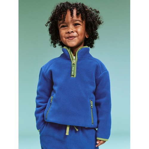 올드네이비 94 Unisex Half-Zip Microfleece Sweatshirt for Toddler