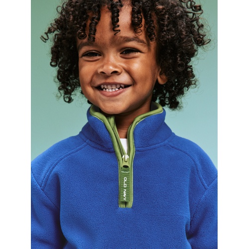 올드네이비 94 Unisex Half-Zip Microfleece Sweatshirt for Toddler