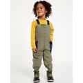 Water-Resistant Unisex Snow-Bib Overalls for Toddler