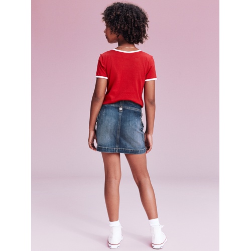 올드네이비 94 Cargo Jean Skirt for Girls