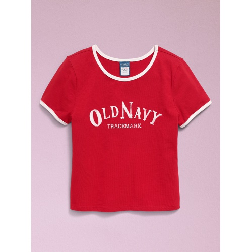 올드네이비 94 Short-Sleeve Logo-Graphic T-Shirt for Girls