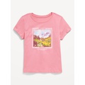 Short-Sleeve Graphic T-Shirt for Girls Hot Deal