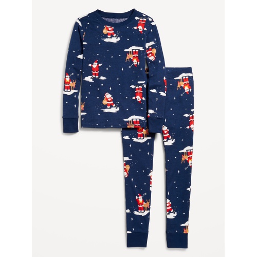 올드네이비 Gender-Neutral Graphic Snug-Fit Pajama Set for Kids