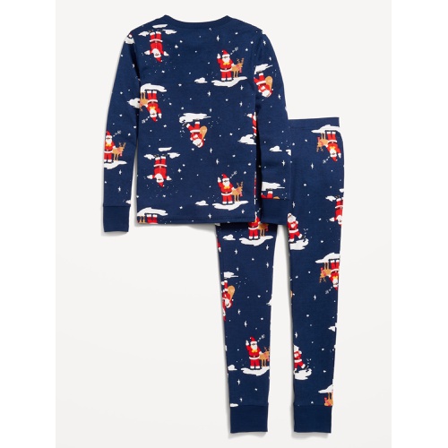 올드네이비 Gender-Neutral Graphic Snug-Fit Pajama Set for Kids