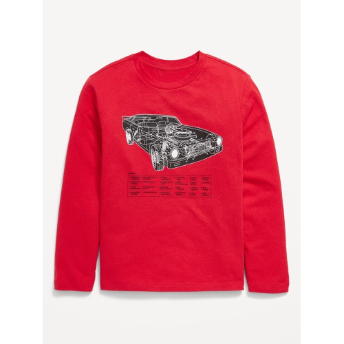 올드네이비 Long-Sleeve Graphic T-Shirt for Boys