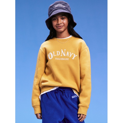 올드네이비 94 Gender-Neutral Logo-Graphic Sweatshirt for Kids