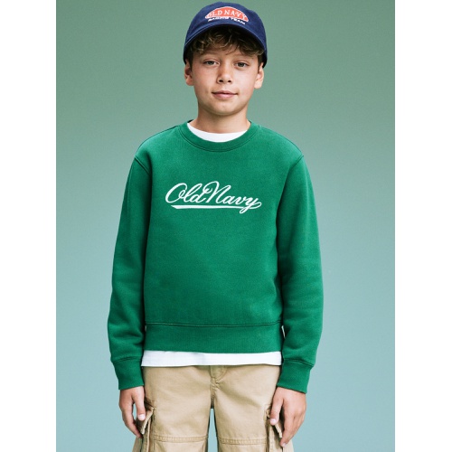 올드네이비 94 Gender-Neutral Logo-Graphic Sweatshirt for Kids