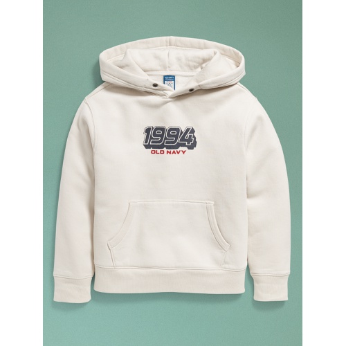 올드네이비 94 Gender-Neutral Logo-Graphic Hoodie for Kids