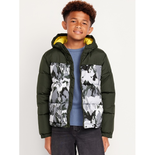 올드네이비 Water-Resistant Quilted Puffer Jacket for Boys Hot Deal