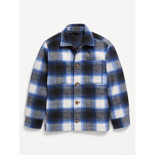 올드네이비 Plaid Shacket for Boys