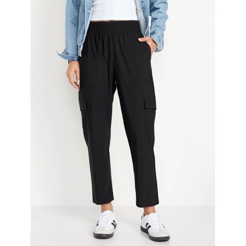 올드네이비 High-Waisted SleekTech Cargo Ankle Pants Hot Deal