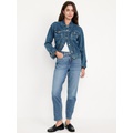 High-Waisted OG Straight Ankle Jeans