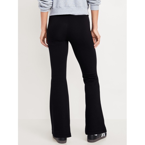 올드네이비 High-Waisted Fleece-Lined Flare Leggings