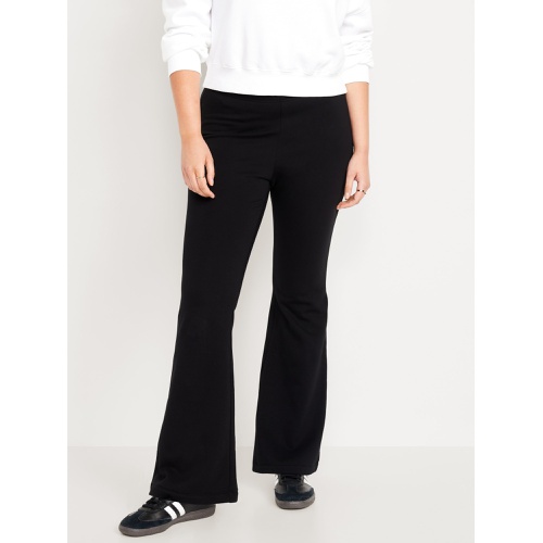 올드네이비 High-Waisted Fleece-Lined Flare Leggings