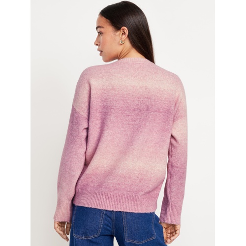 올드네이비 Cozy Crew-Neck Ombre Sweater