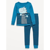 Printed Snug-Fit Pajama Set for Toddler & Baby