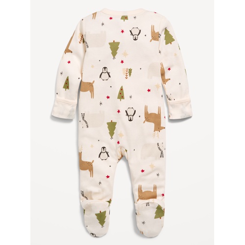 올드네이비 2-Way-Zip Sleep & Play Footed One-Piece for Baby